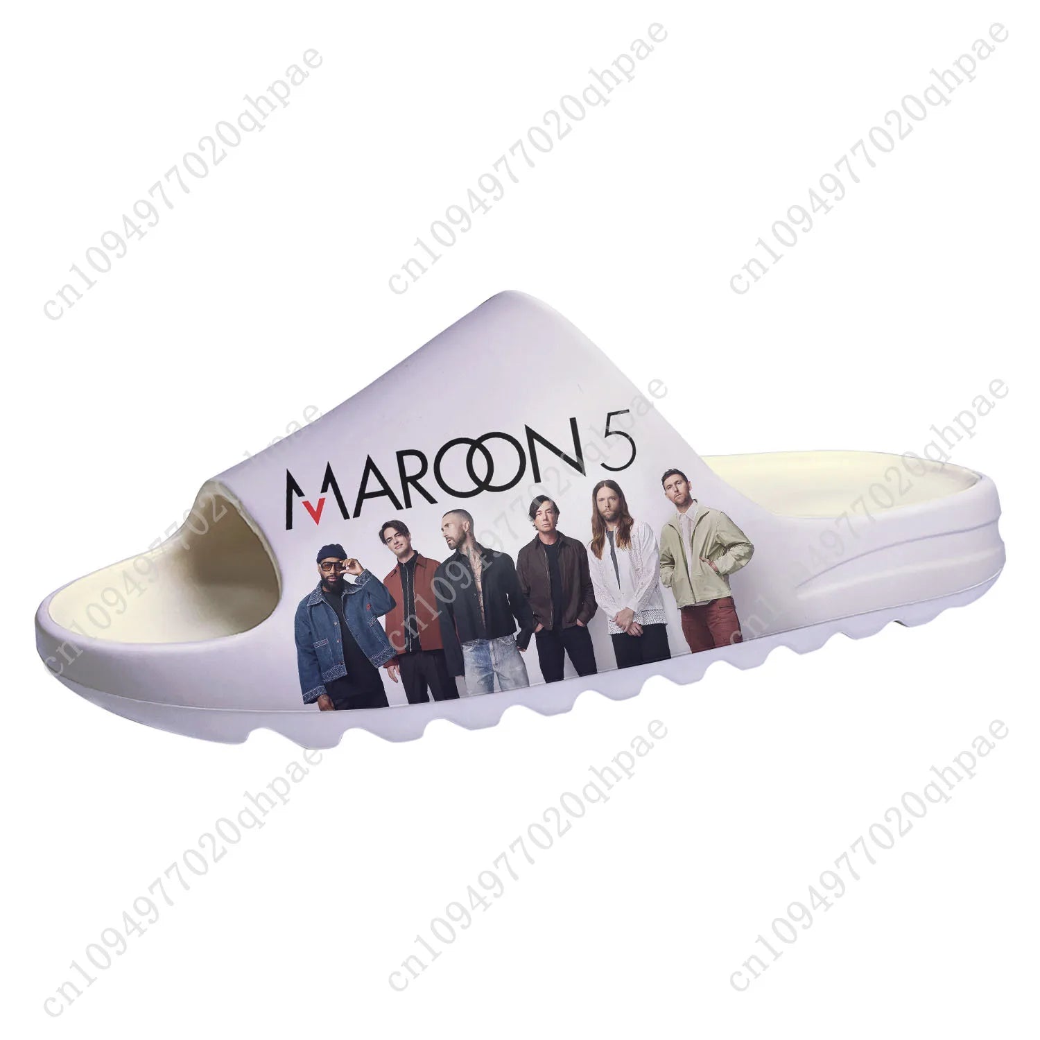 Maroon 5 Custom Made Soft Sole Sllipers Home Clogs Step On Water Shoes Mens Womens Teenager Bathroom Beach Step In Slliper