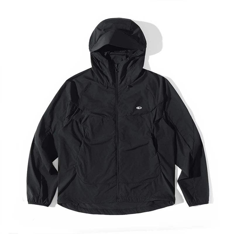 Nothomme Blue Spring Summer Lightweight Breathable UV Protection Outdoor Jaet Men's Hat Sunscreen Clothing Couple's Sun Pro...