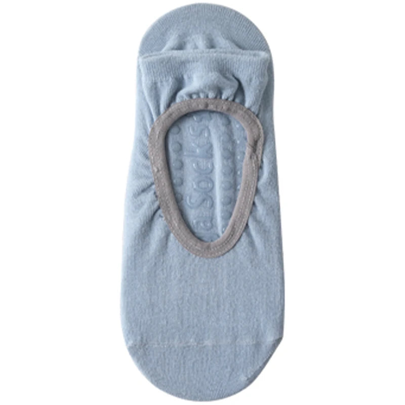 High Quality Women Yoga Socks Anti-Slip Breathable Backless Pilates Socks Ankle Ladies Ballet Dance Sports Socks for Fitness Gym