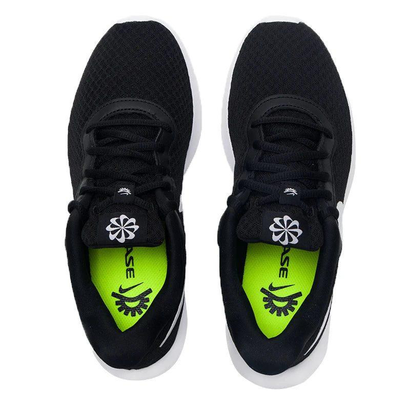 Nike Women's Shoes Tanjun Flyease Low-Top Breathable Lightweight Cushioning Simple Trendyy Comfortable Sports and Casual Shoes Dv7786-001