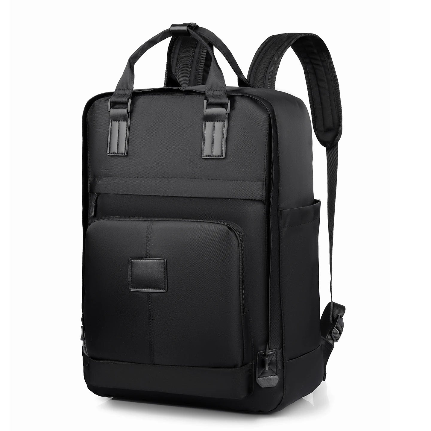 Toposhine Multifunctional Business Backpack Stylish Nylon Laptop Backpack with Multiple Pockets Durable Travel Work Bag Commute