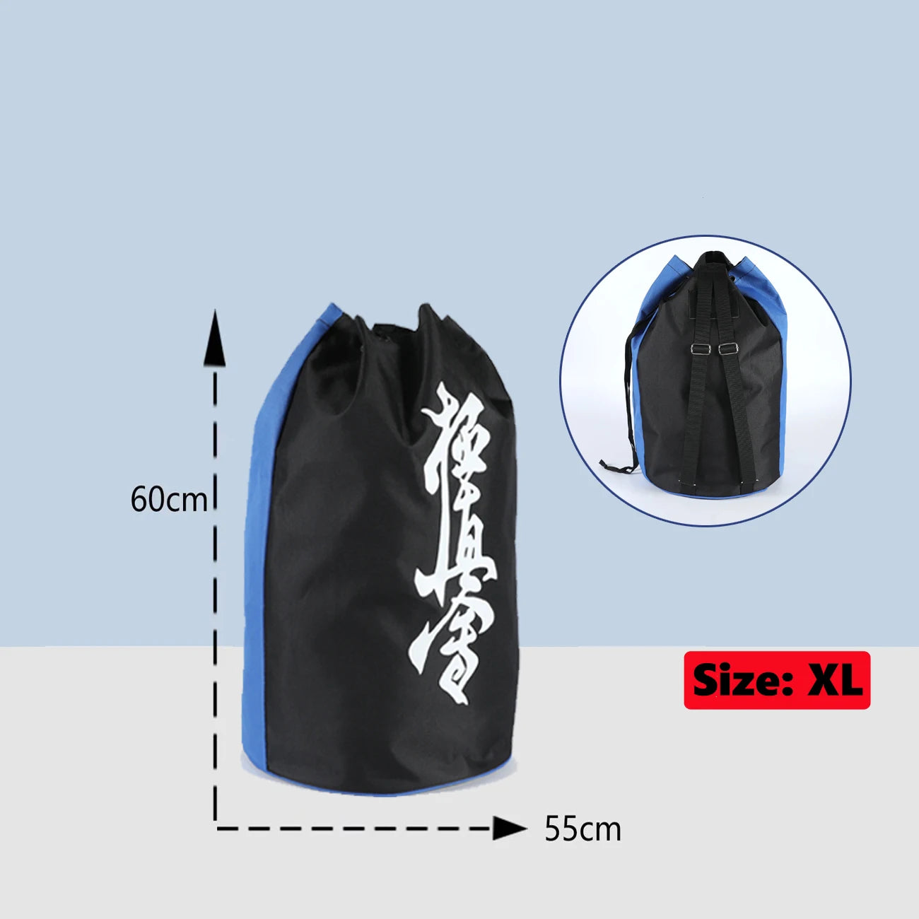 Men Women Kyokushin karate Protective Gear Bag Large Capacity Taekwondo Two Shoulders Bag Martial Arts Training Gym Bag Durable