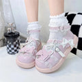 Sweet Round Headed Cute Girl Lolita Shoes Jk Leather Shoes Women 2025 Spring Japanese Lolita Soft Girl Single Shoes