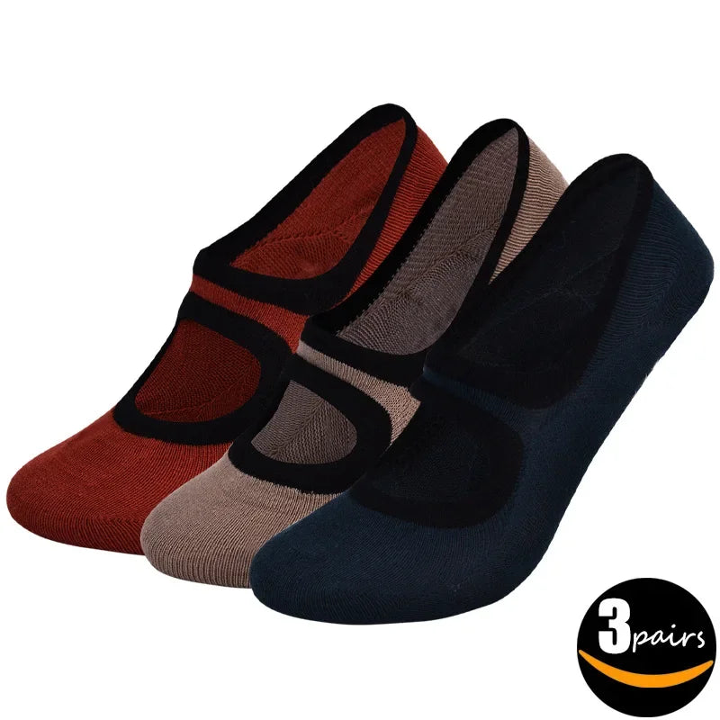 【 3 Pair Set 】Backless Yoga Socks Women Anti Slip Professional Pilates Socks Indoor Ballet Dance Fitness Sports Socks Women