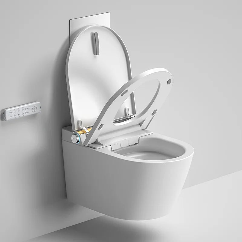 Manual Flip Auto Flushing Smart Wc Intelligent Pregnant Woman Hanging Electronic Toilet