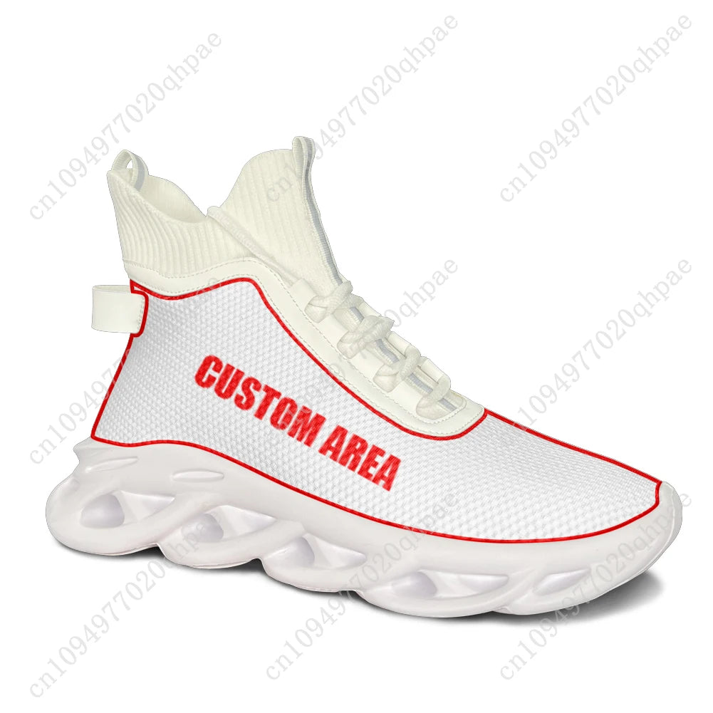 Eagle Scout High Top Flats Sneakers Mens Womens Sports Running Shoes High Quality Sneaker Lace Up Mesh Footwear Custom Made Shoe