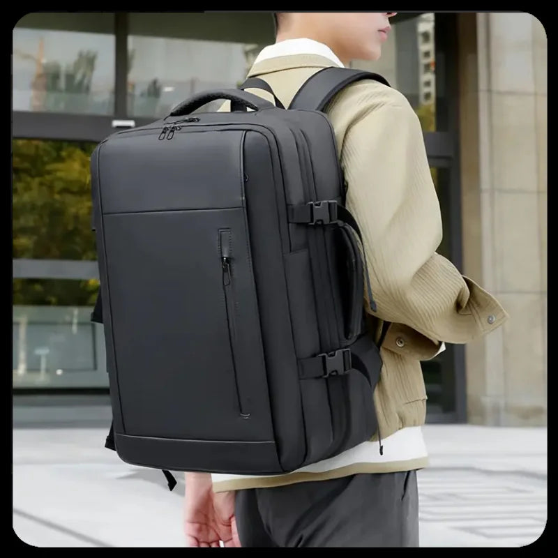 Cross-border Vacuum Compression Airbag Large Capacity Wet-Dry Separation Backpack