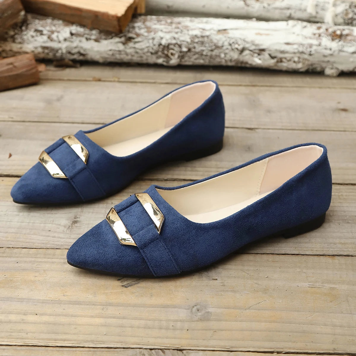 Spring and Autumn Elegant Pointed Sexy Low Heel Casual Shoes Fashionable Best Selling New Comfortable Women's Single Shoes