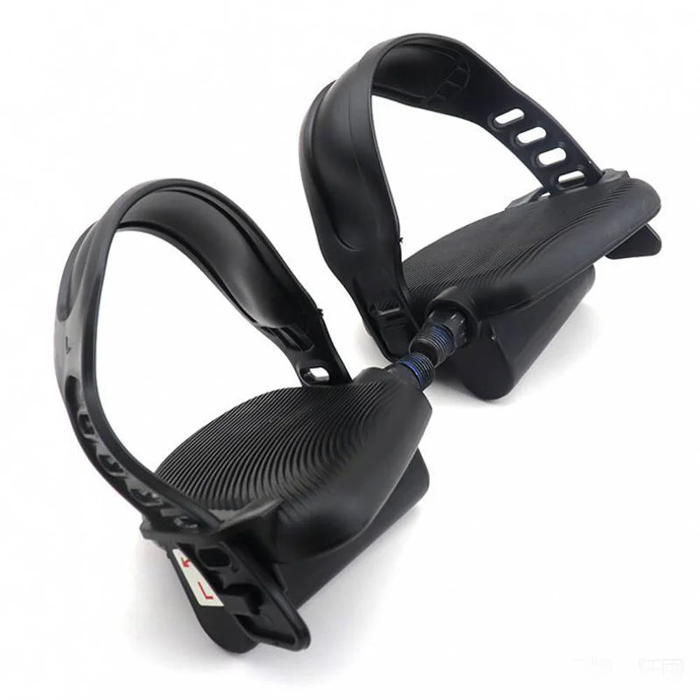 Bicycle Stirrup Strap Accessory Bicycle Strap Exercise Bike Pedal Straps Tough Strap Design Adjustable Length 4.5x28cm