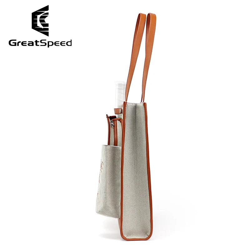 Four Grand Slam GreatSpeed Pickle Peak Racket Bag Adult Single Shoulder Vintage bag for men and women