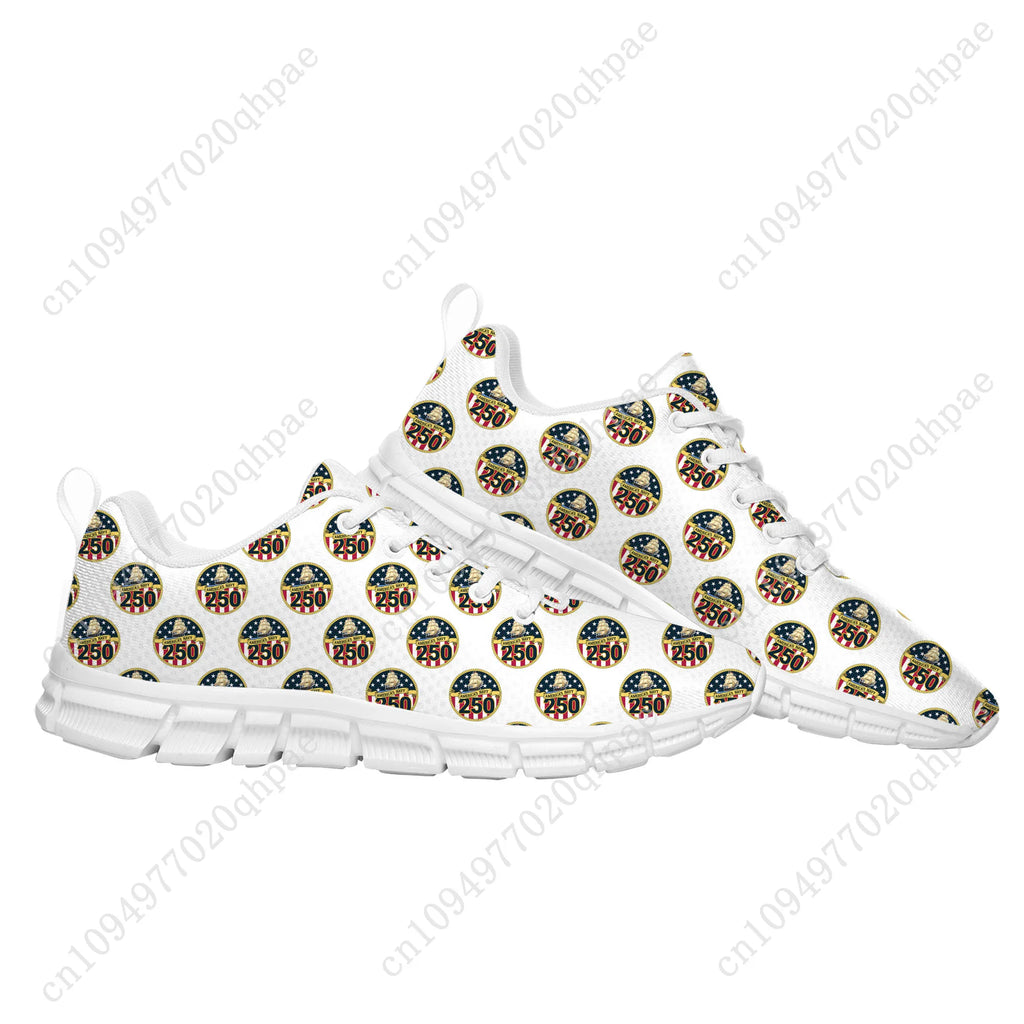 250th Anniversary United States Sports Shoes Mens Womens Teenager Customized Sneakers DIY Casual Custom Made Shoe Couple Shoes