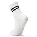 Yoga Pilates Socks with Grips for Women, Non Slip Grips Cotton Socks for Barre, Ballet, Dance, Workouts