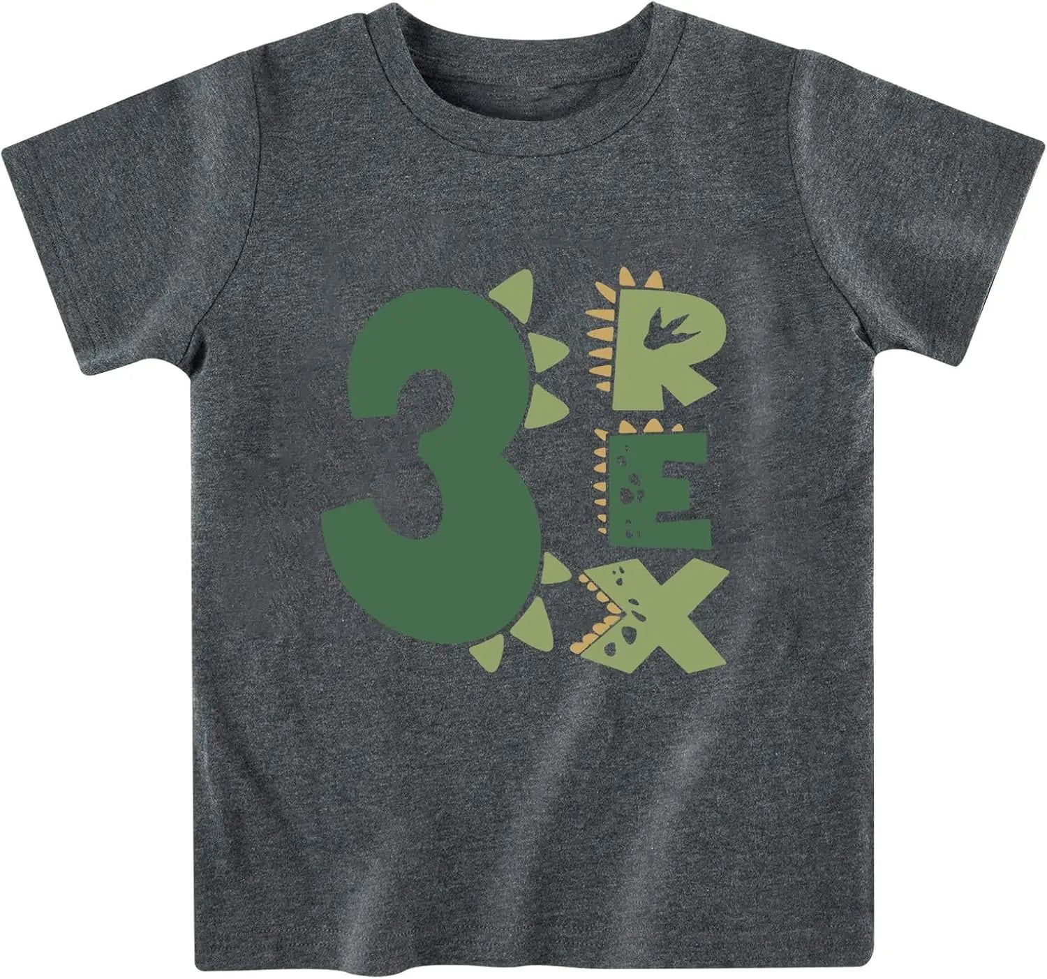 Toddler Boys Girls 3rd Birthday Shirts for Baby Kids 3 Years Old Birthday Outfit for Party Short Sleeve Tshirt