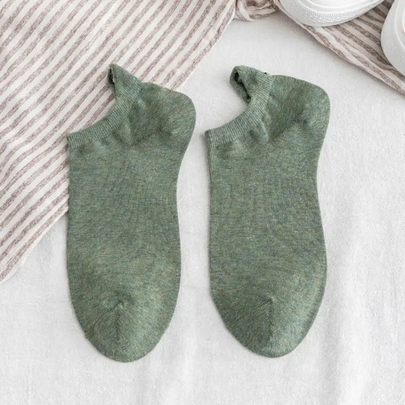 【No】Casual Funny Ankle Socks for Women - Fashion Novelty Design with Cute Embroidery Expressions