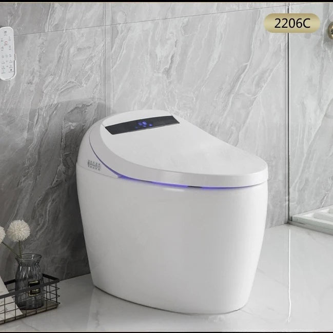 Smart toilet automatic power failure flush side button integrated toilet