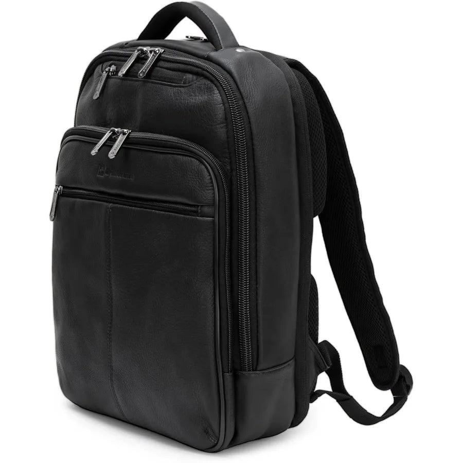 Olsen 13 Laptop Travel Backpack Genuine Leather Slim Business Travel Carry On Daypack