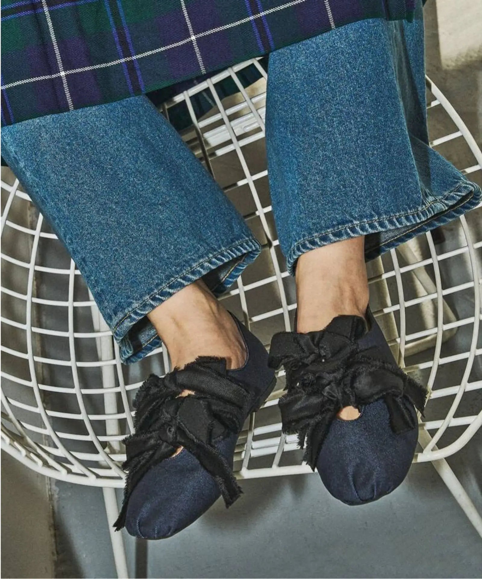 Women's Bowtie Decor Soft Sole Ballet Flat Shoes 2025 Trend Comfort Slip On Loafers Woman Non Slip Casual Shoes