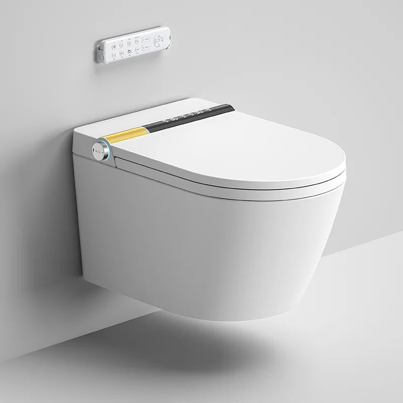 Manual Flip Auto Flushing Smart Wc Intelligent Pregnant Woman Hanging Electronic Toilet