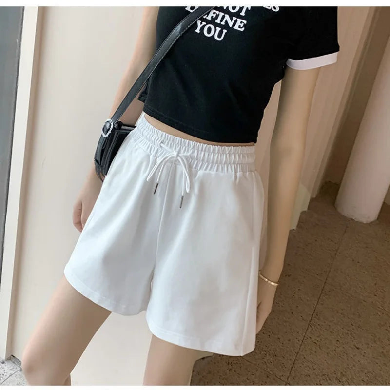2024 Casual sports shorts women's sports shorts  shorts high-waisted black women's shorts sports women