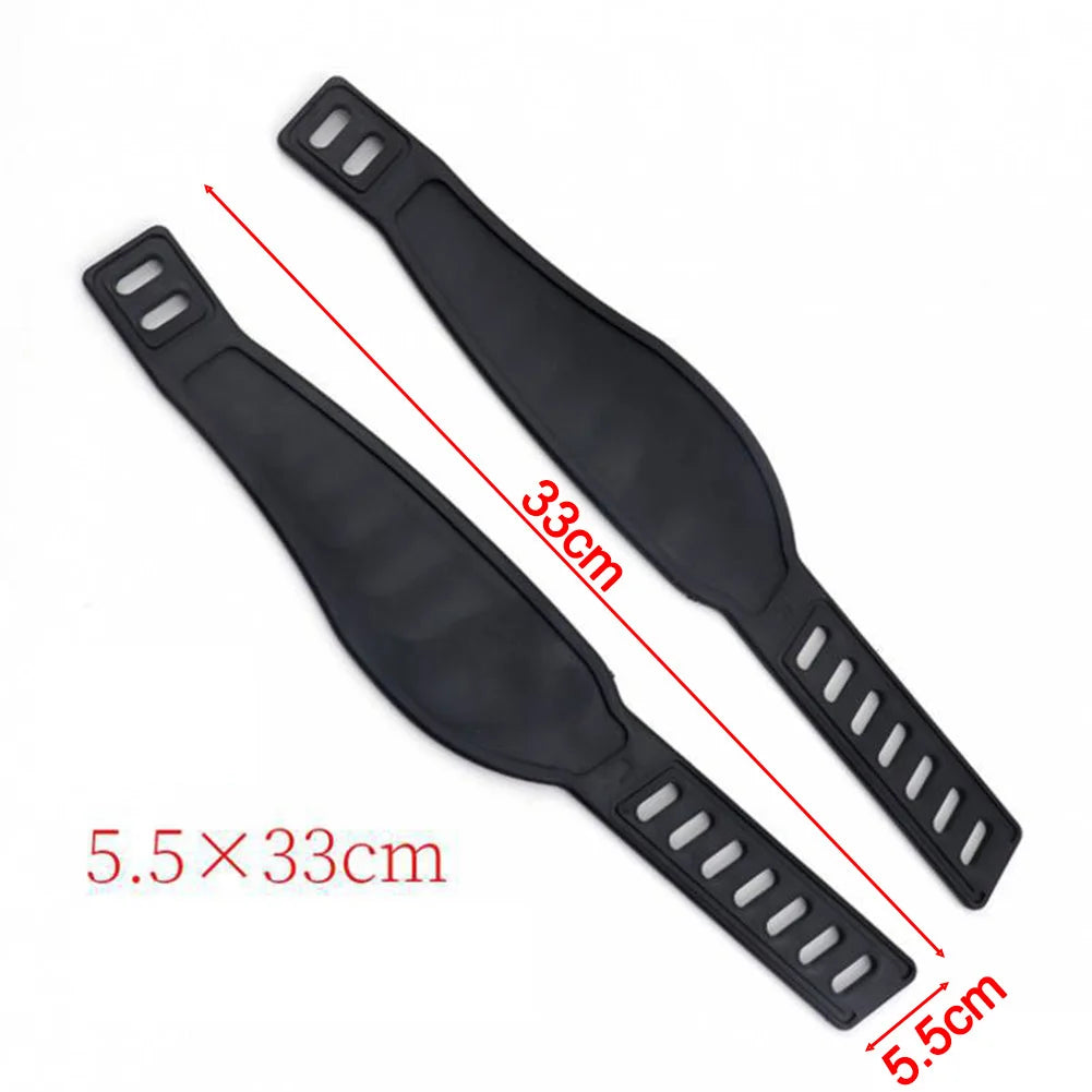 Bicycle Stirrup Strap Accessory Bicycle Strap Exercise Bike Pedal Straps Tough Strap Design Adjustable Length 4.5x28cm