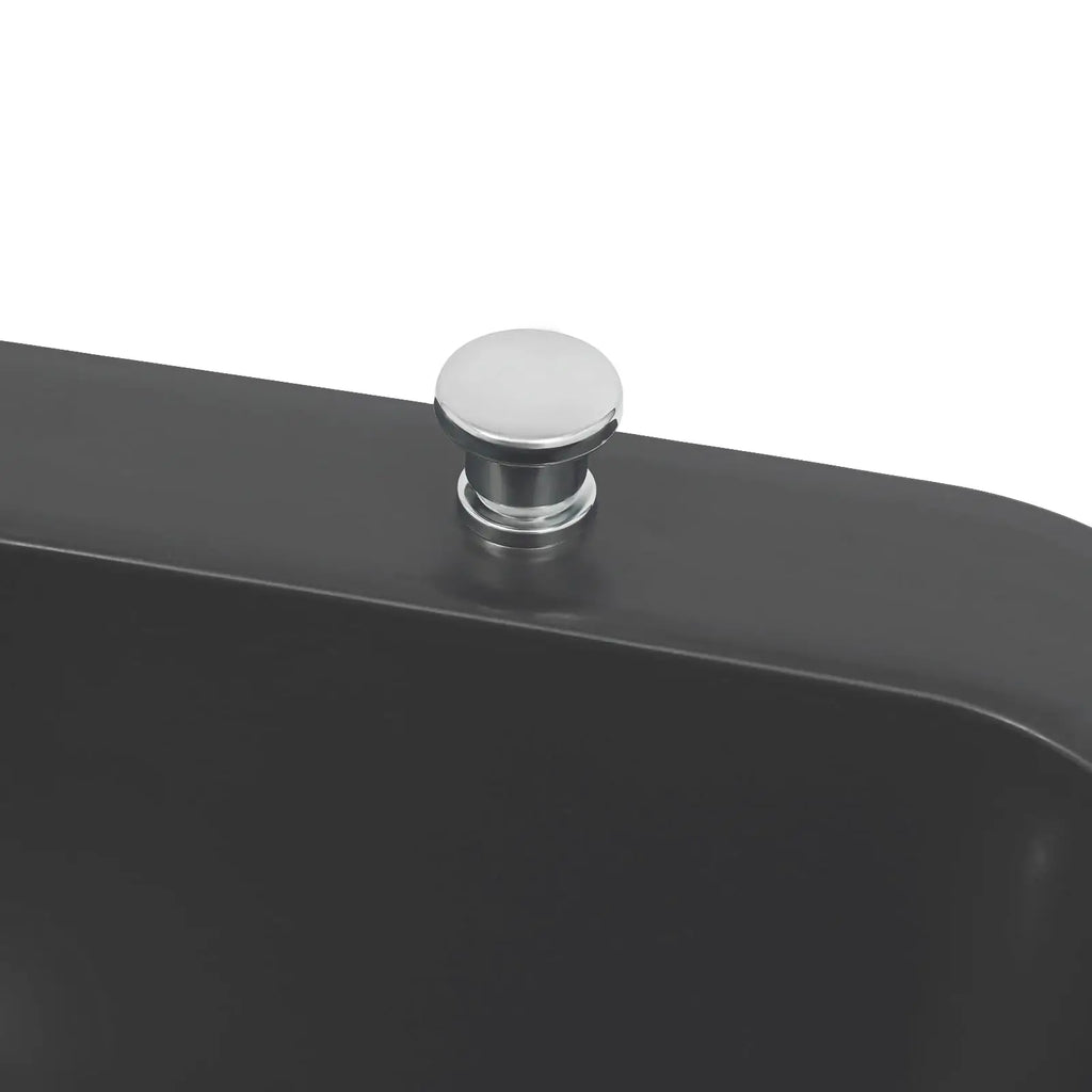 Floor Mop Sink Commercial, Plastic Mop Service Basin, Industrial Mop Bucket Utility Sink for Kitchen Bathroom Business Garages (