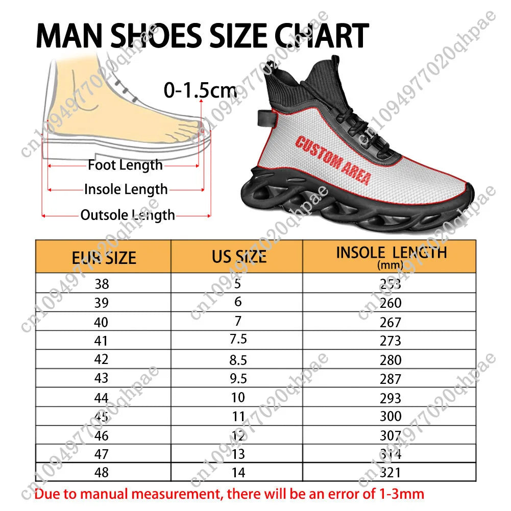 Eagle Scout High Top Flats Sneakers Mens Womens Sports Running Shoes High Quality Sneaker Lace Up Mesh Footwear Custom Made Shoe