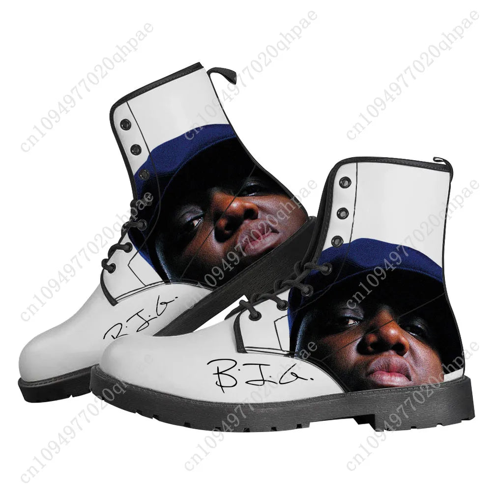 The Notorious B.I.G Boots Mens Womens Teenager Shoes Casual Boot Outdoor Light High Quality Print on Demand Customize Shoe