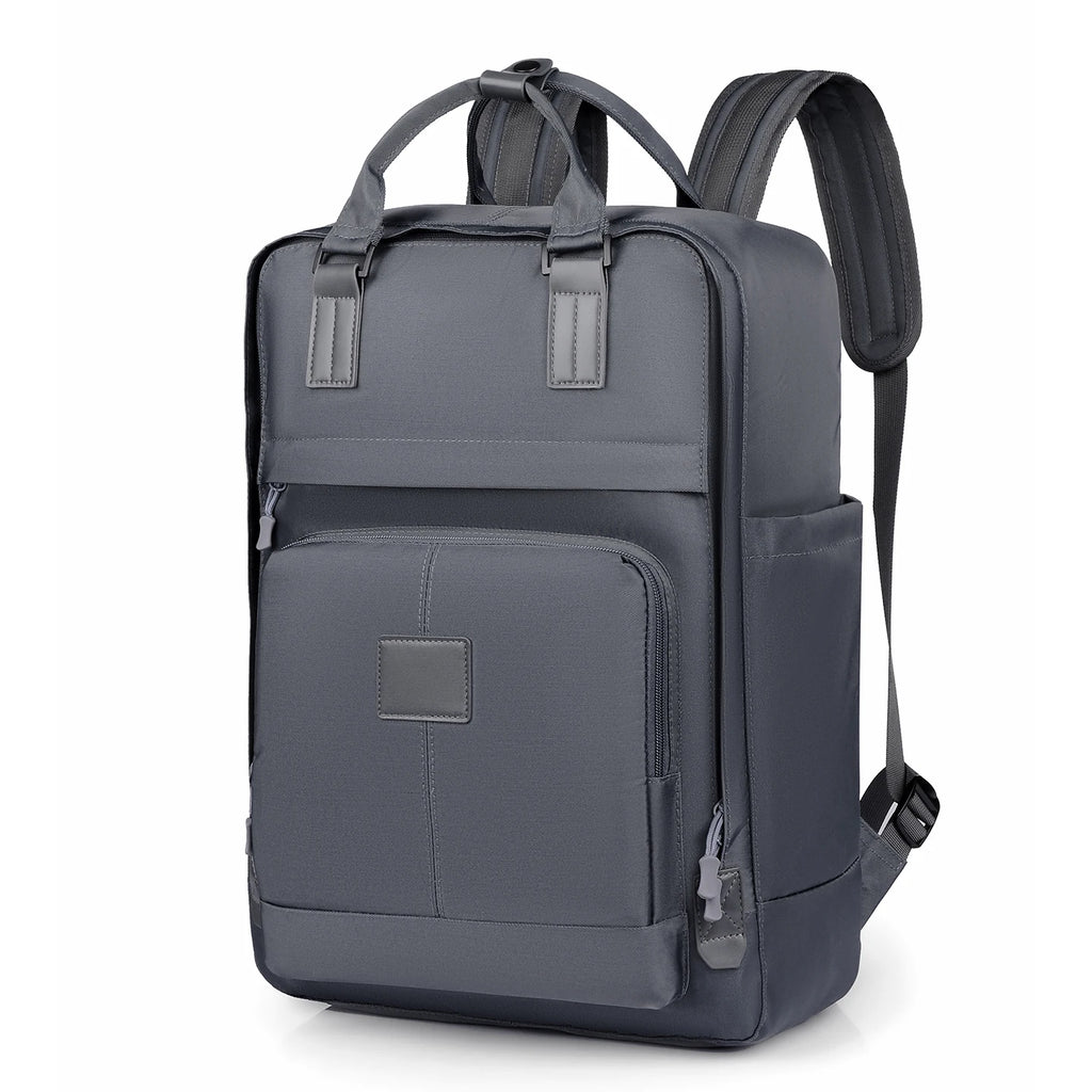 Toposhine Multifunctional Business Backpack Stylish Nylon Laptop Backpack with Multiple Pockets Durable Travel Work Bag Commute