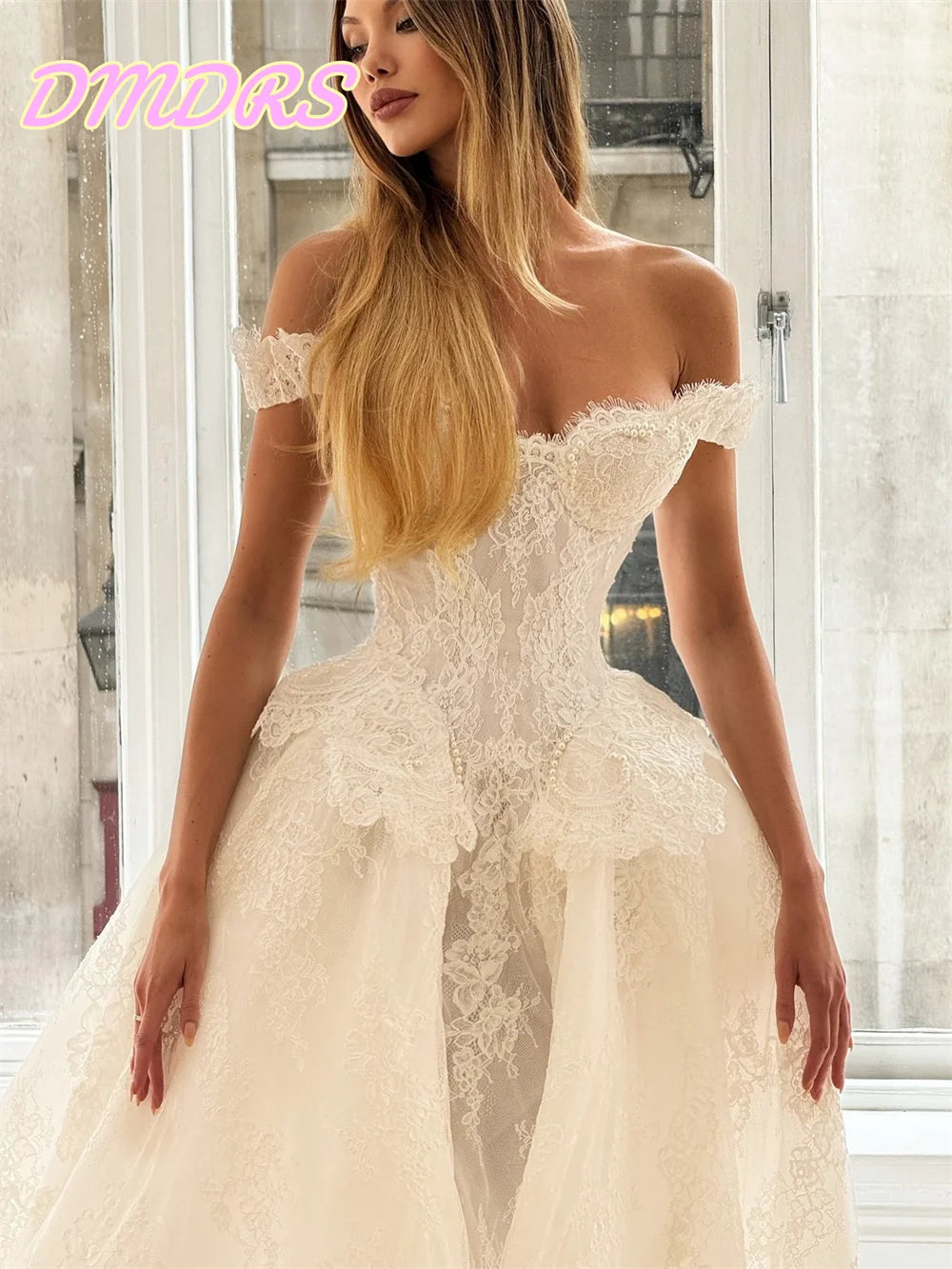 elegant sweetheart lace wedding dress 2025 glamorous sleeveless floor length wedding dress glamorous floor length dress