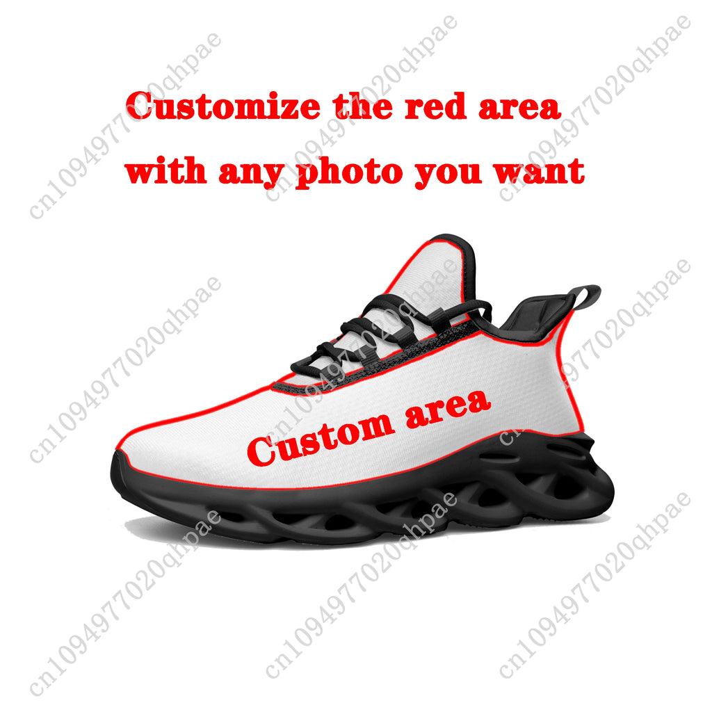 The 1975 Flats Sneakers Mens Womens Sports Running Shoes High Quality DIY Sneaker Lace Up Mesh Footwear Tailor-made Shoe