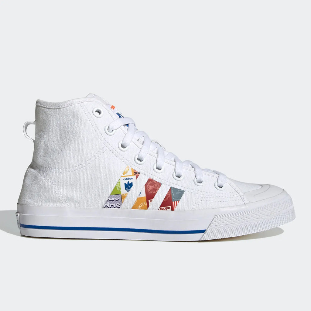 adidas Originals NIZZA HI RF Unisex High-top Sports Sneakers GX2712