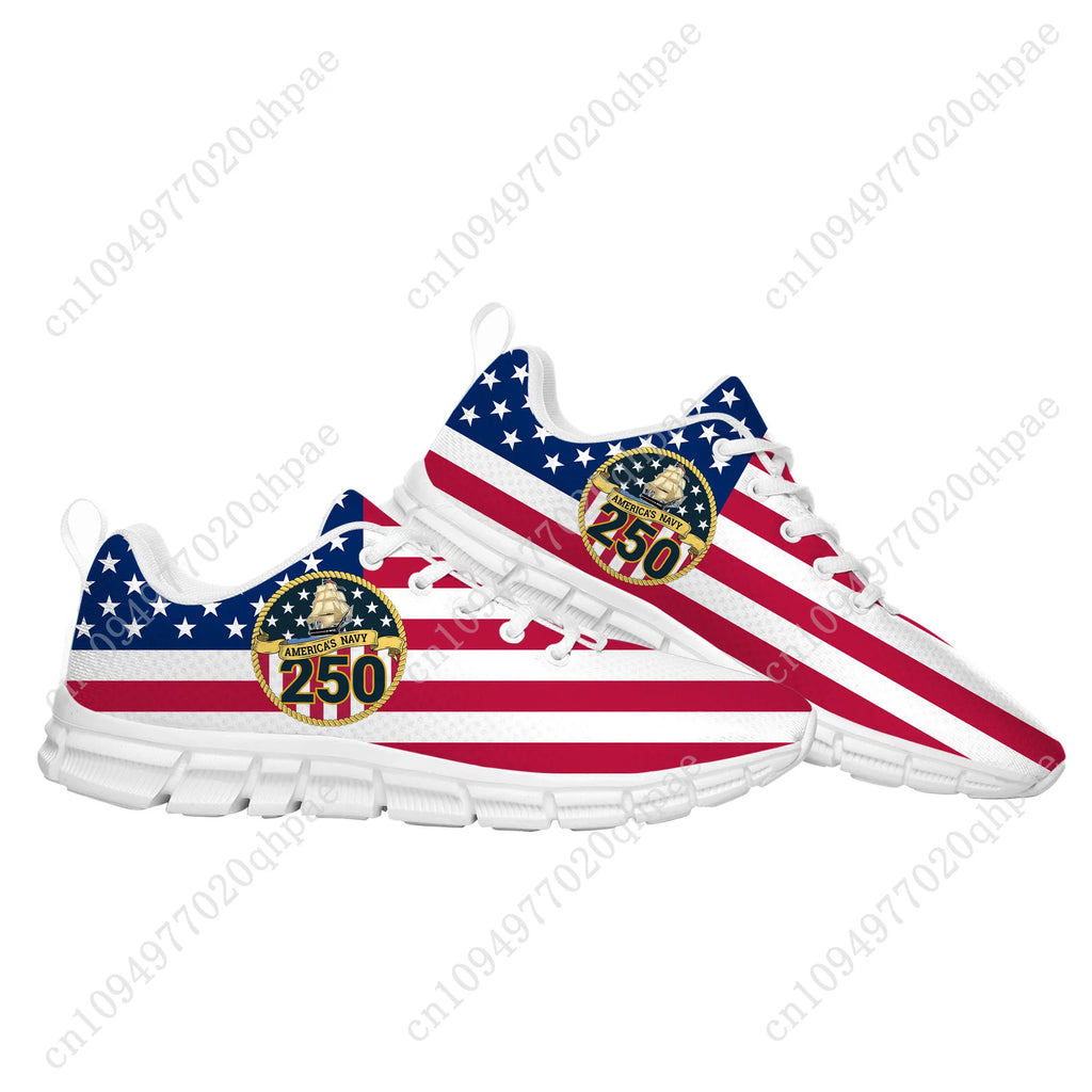 250th Anniversary United States Sports Shoes Mens Womens Teenager Customized Sneakers DIY Casual Custom Made Shoe Couple Shoes