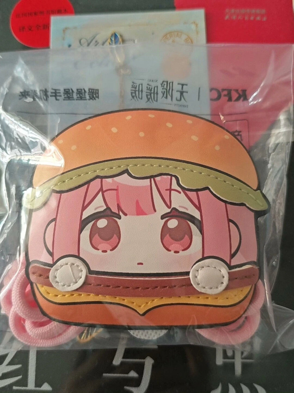 Official Infinity Nikki‌ X KFC Collab Cosplay Momo‌‌ Nikki Card Sleeve Transparent Card Ack Clip Photo Card Cup Cover in Stock
