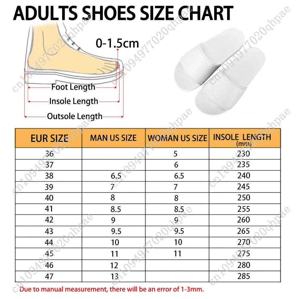 Jonas Brothers Slippers Home Bathroom Sandals Water Shoes Men Women Teenagers Indoor Poor Sandal Customized Summer Slipper