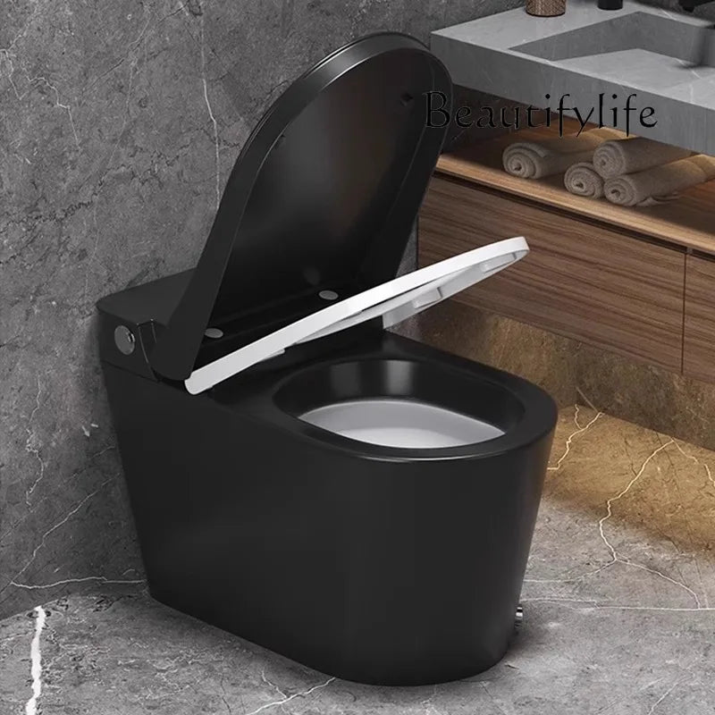 Retro red color ordinary toilet household no water pressure limit creative silent flush toilet