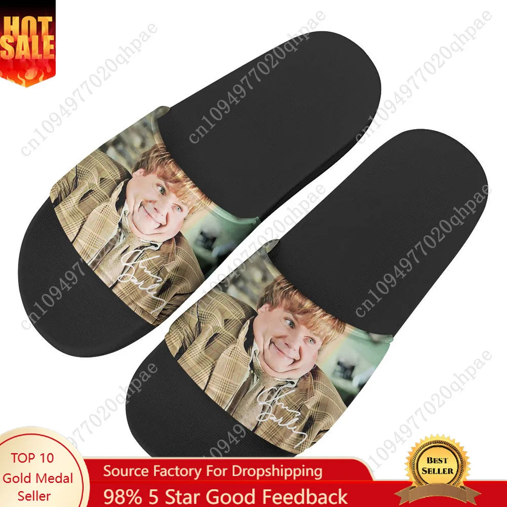Chris Farley Sandals Home Slippers Water Shoes Men Women Teenagers Sandal Bathroom Beach Pool Custom Made Summer Slipper