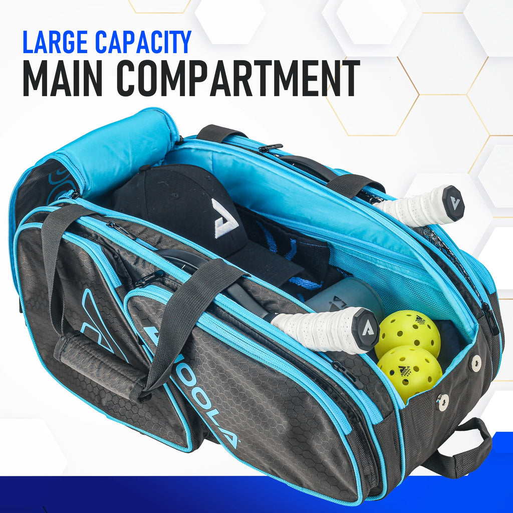 JOOLA Extra-large Capacity Pickleball Bag Can Hold More Than Pickleball Paddles and Accessories Multi-Functional Sports Ball Bag
