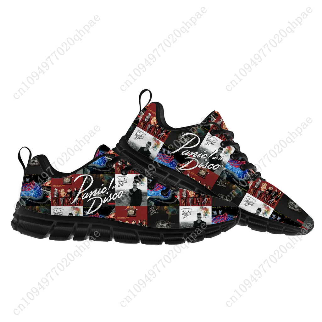 Panic At The Disco Mens Womens Teenager Kids Customized Sneakers DIY Casual Tailor-Made Shoe High Quality Sports Shoes