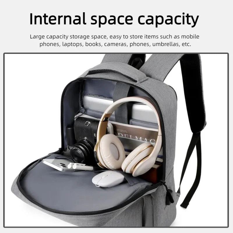 Fashionable Business Backpack, Large Capacity, Multifunctional Computer Backpack, Suitable for Daily Work, Business Trips, Etc