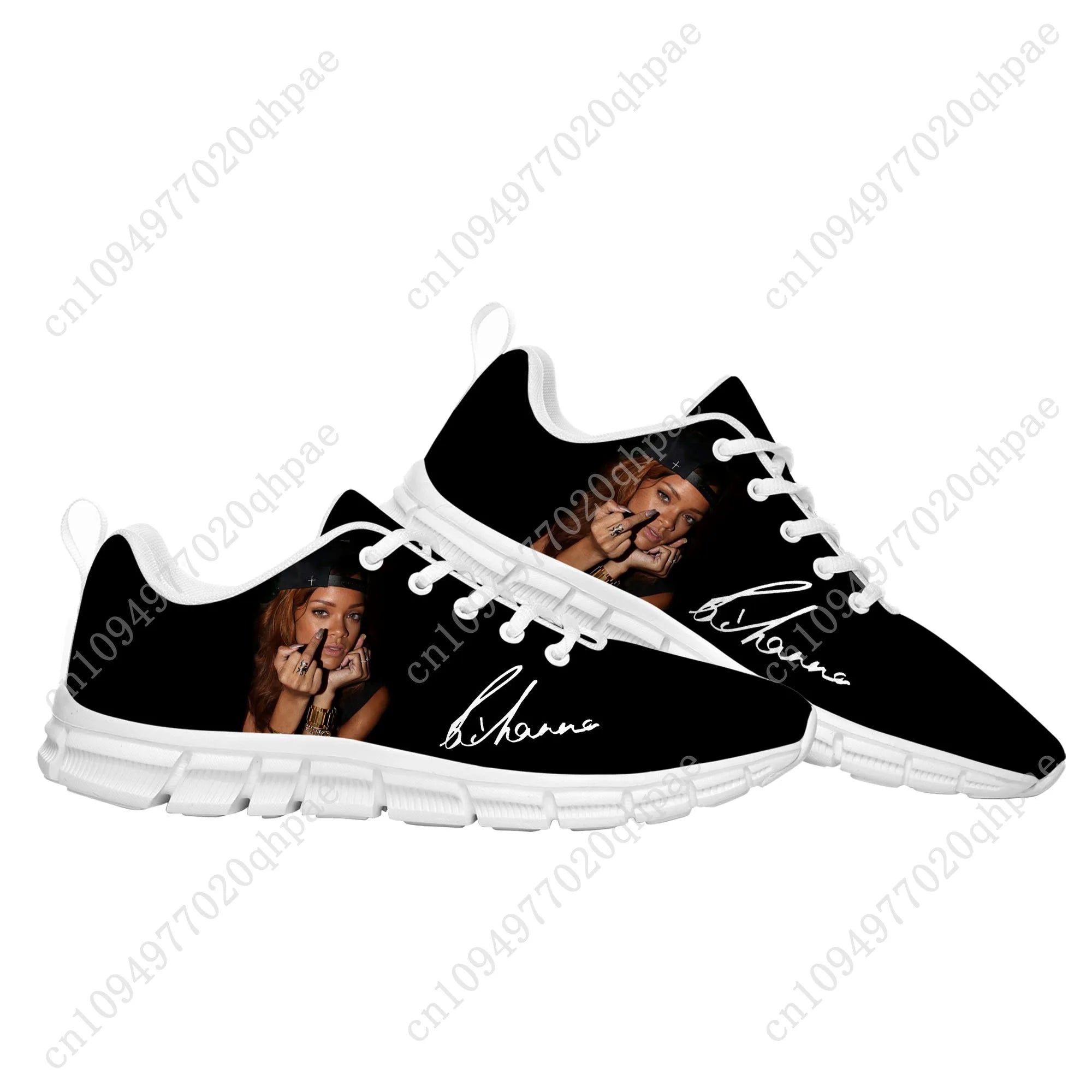 R-Rihanna Sports Shoes Mens Womens Teenager Customized Sneakers DIY Casual Custom Made Shoe High Quality Couple Shoes