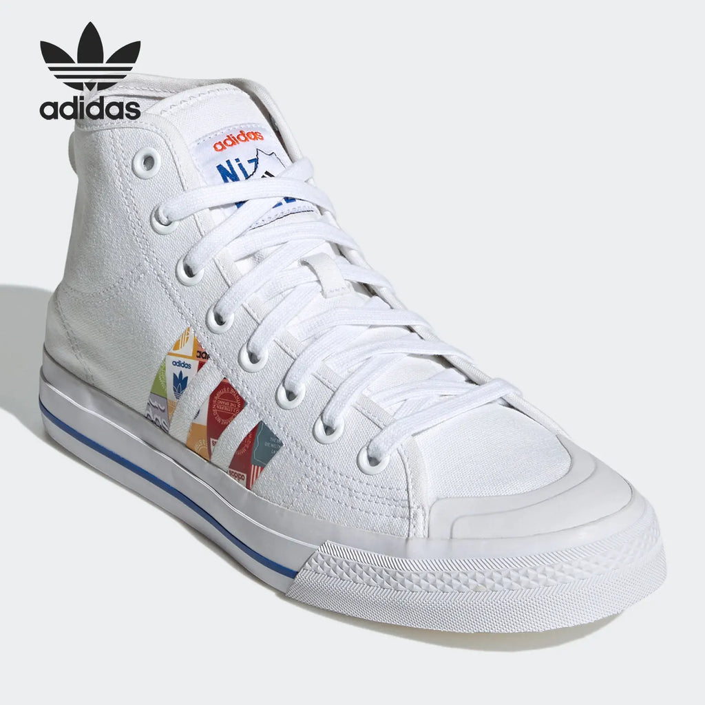 adidas Originals NIZZA HI RF Unisex High-top Sports Sneakers GX2712