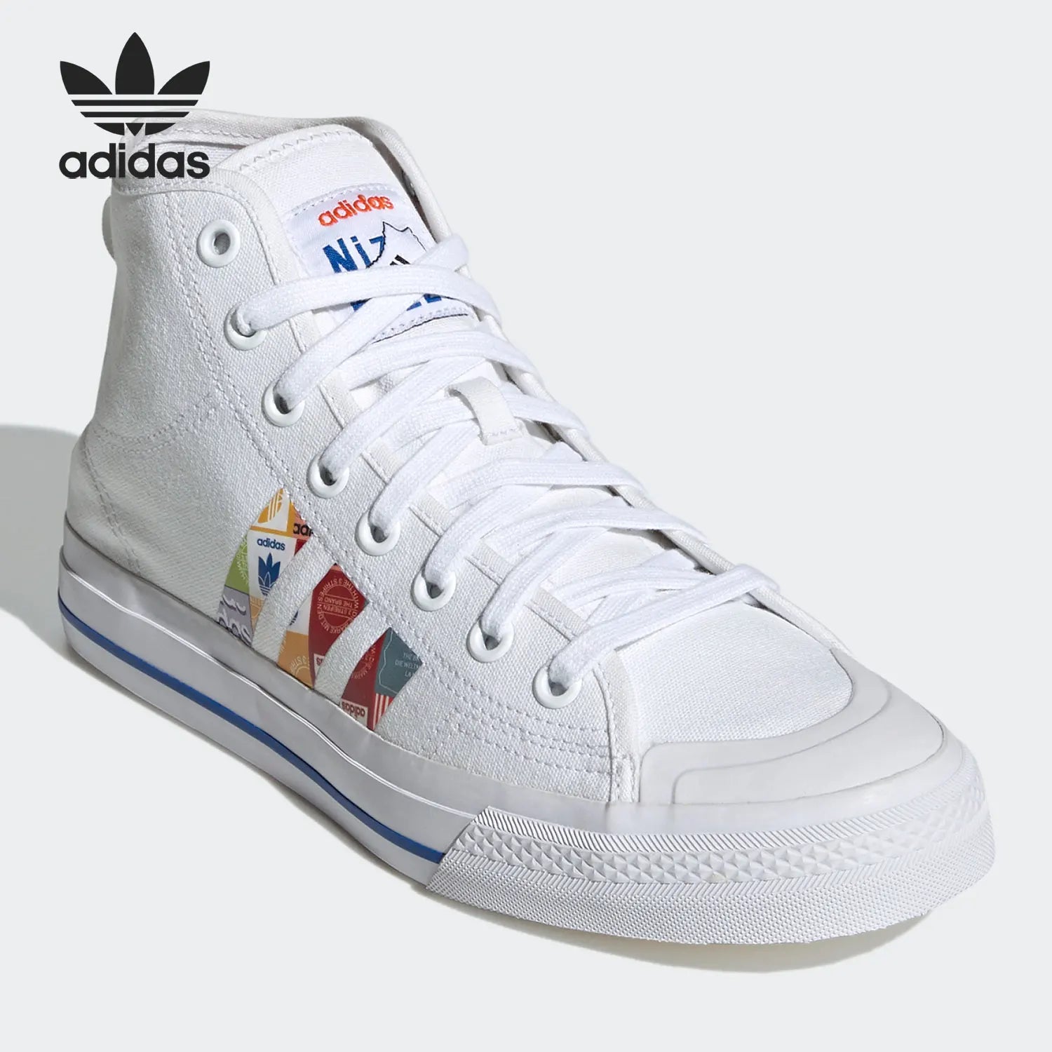 adidas Originals NIZZA HI RF Unisex High-top Sports Sneakers GX2712