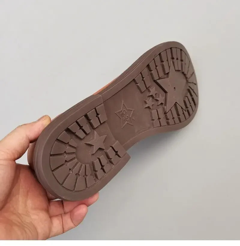 Careaymade-Genuine Leather Loafers Men's Shoes Round Toe Slip On Flats Wear-Resistant Breathable Solid Color Handmade Men's Shoe