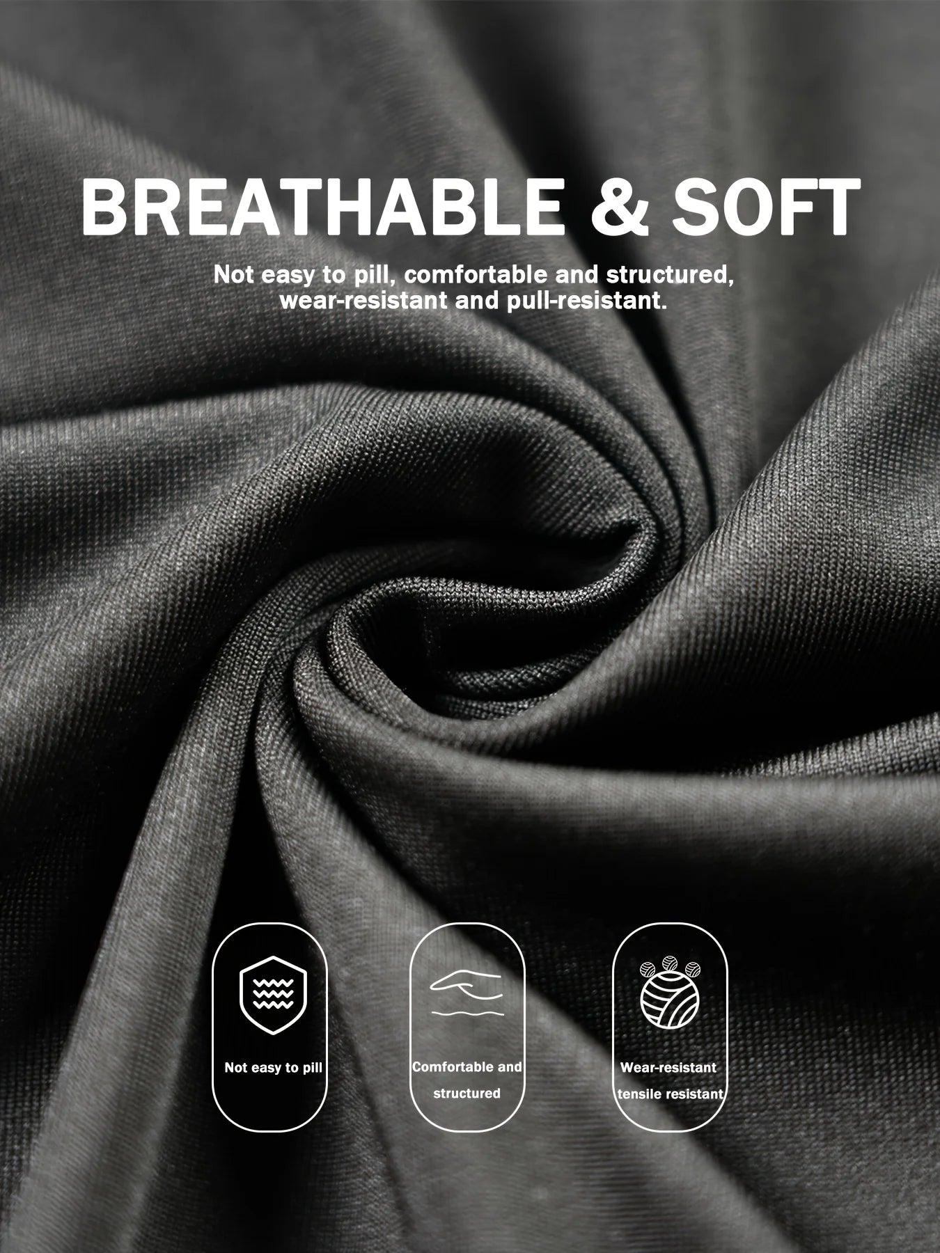 1-Piece Men’s Black Raglan Mock Neck Compression Sports Top, Lightweight Breathable Stretch Long Sleeve Activewear Training, men