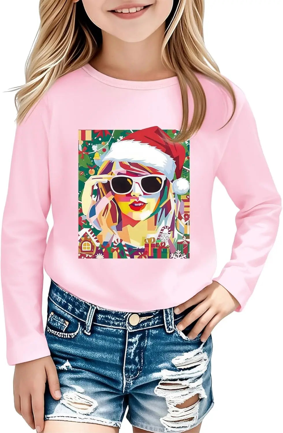 Girl Country Music T-Shirt - Kids Singer Letters Graphic Birthday Shirts Gifts Fan Song Tour Concert Outfit Top