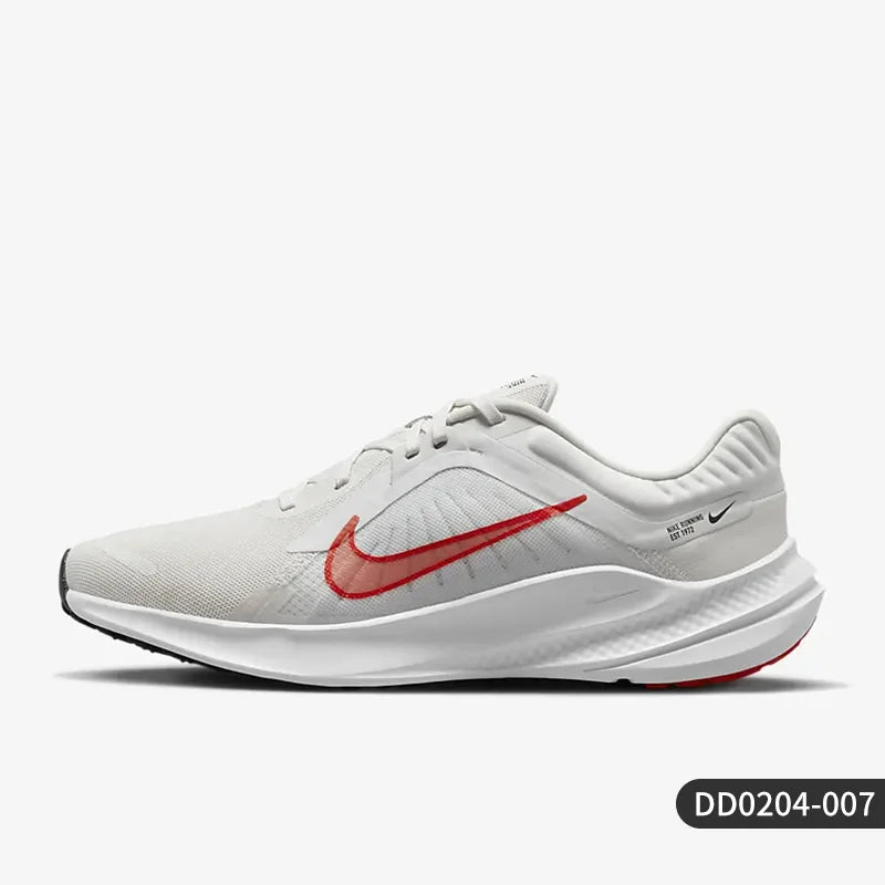 Nike Official Authentic Quest 5 New Men's Sports Cushioned Running Shoes DD0204-007