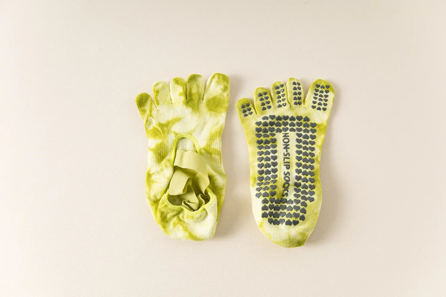 New Non Slip Tie Dye Five Finger Split Toe Yoga Socks Women Professional Pilates Socks Cotton Indoor Dance Fitness Sports Socks