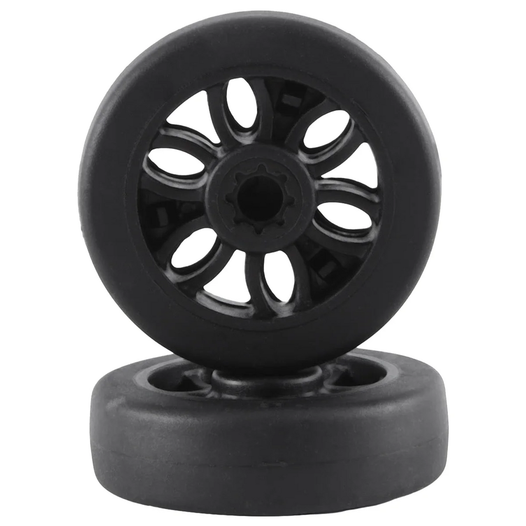 ABQR 50X15mm Luggage Wheels Replacement Wear PU Caster Suitcase Replacement Wheels Luggage Wheel Universal 6mm 8mm