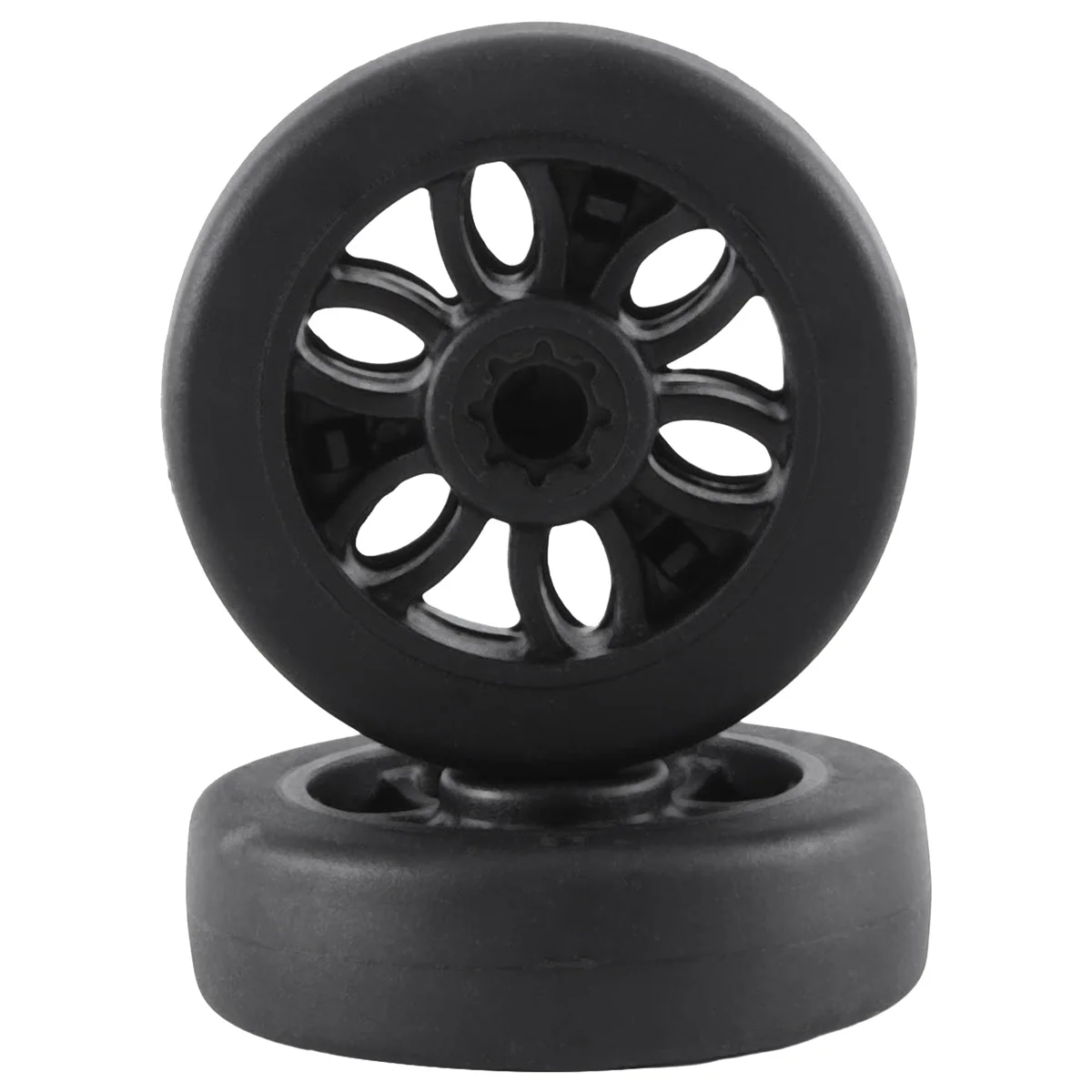 ABQR 50X15mm Luggage Wheels Replacement Wear PU Caster Suitcase Replacement Wheels Luggage Wheel Universal 6mm 8mm