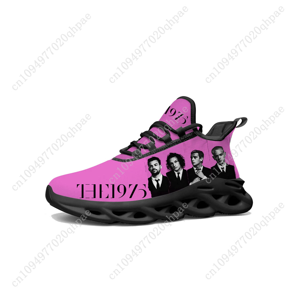 The 1975 Flats Sneakers Mens Womens Sports Running Shoes High Quality DIY Sneaker Lace Up Mesh Footwear Tailor-made Shoe